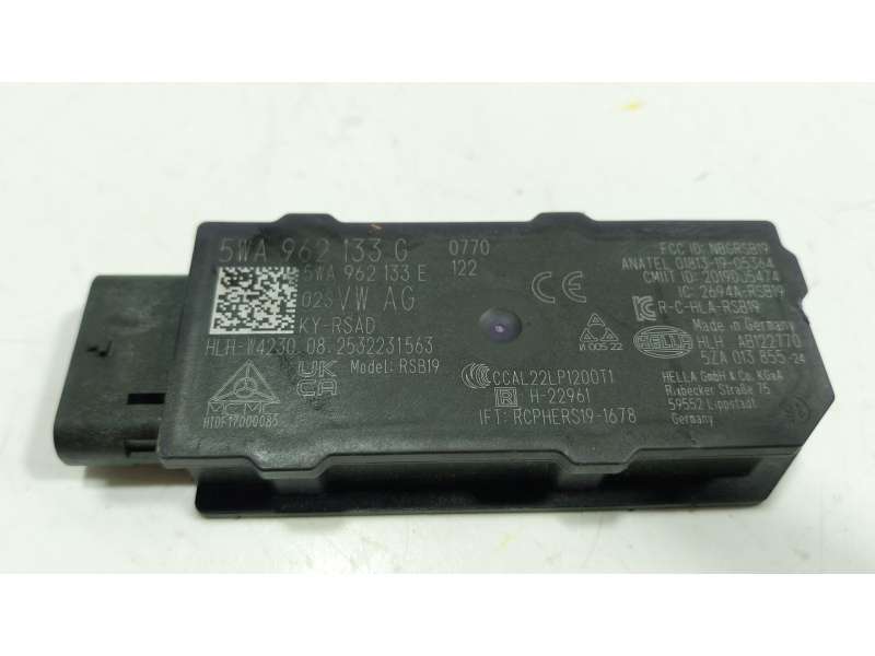 Recambio de modulo electronico para volkswagen tiguan 2.0 tdi referencia OEM IAM  5WA962133G 
