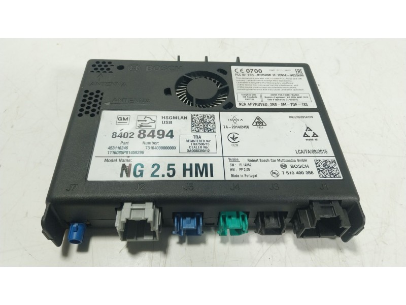 Recambio de modulo electronico para opel astra k (b16) 1.6 cdti (68) referencia OEM IAM  84028494 