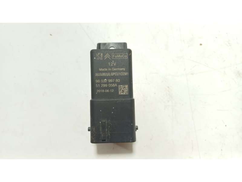 Recambio de modulo electronico para citroën spacetourer autobús (v_) 1.5 bluehdi 120 referencia OEM IAM  9803299780 