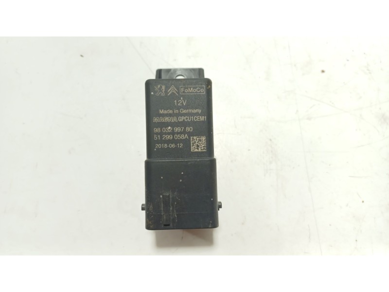 Recambio de modulo electronico para citroën spacetourer autobús (v_) 1.5 bluehdi 120 referencia OEM IAM  9803299780 