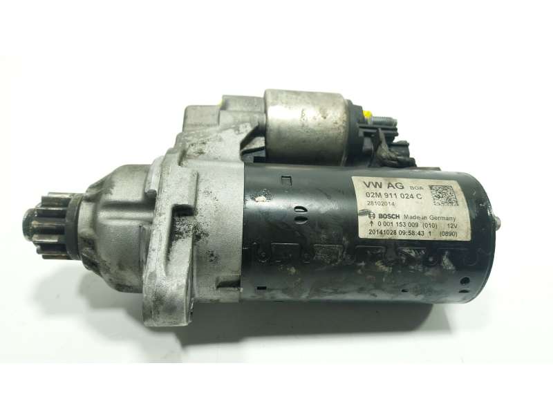 Recambio de motor arranque para volkswagen tiguan (5n_) 2.0 tdi referencia OEM IAM  02M911024C 