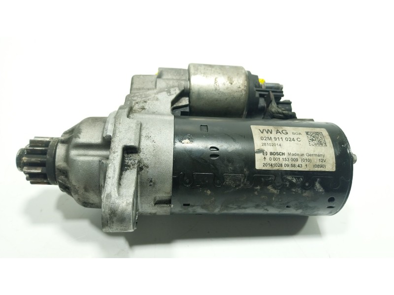 Recambio de motor arranque para volkswagen tiguan (5n_) 2.0 tdi referencia OEM IAM  02M911024C 