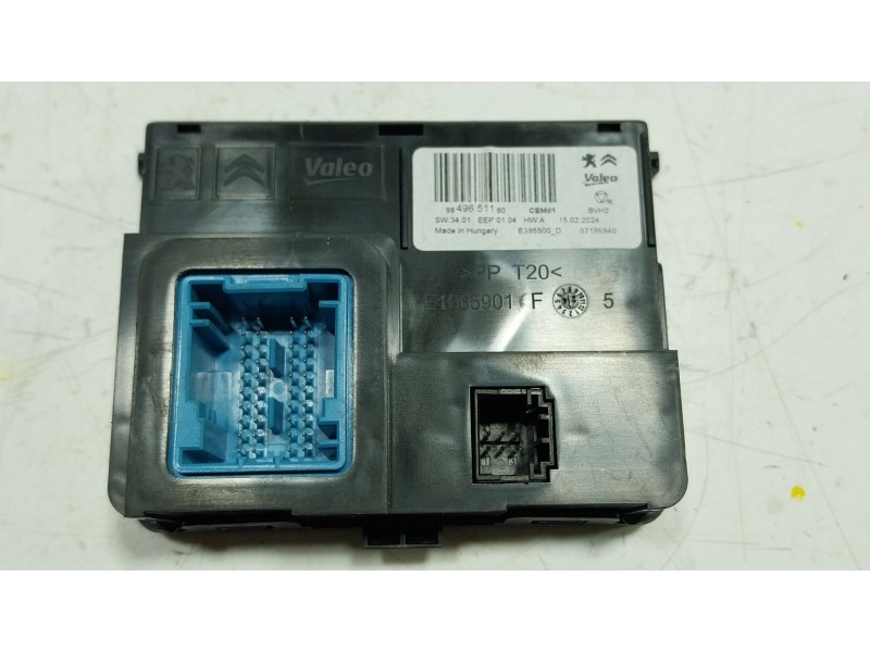 Recambio de modulo electronico para citroën jumpy iii furgoneta (v_) 1.5 bluehdi 120 referencia OEM IAM  9849651180 