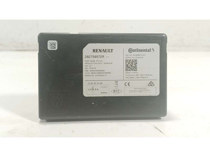 Recambio de modulo electronico para renault kadjar (ha_, hl_) 1.5 blue dci 115 referencia OEM IAM  282759572R 