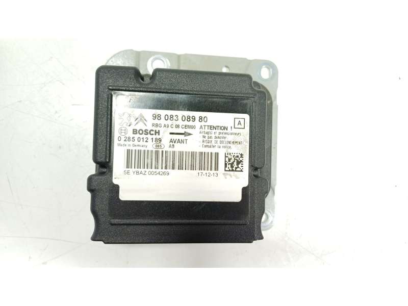 Recambio de centralita airbag para peugeot 208 i (ca_, cc_) 1.4 hdi referencia OEM IAM 9803380480 9808308980 