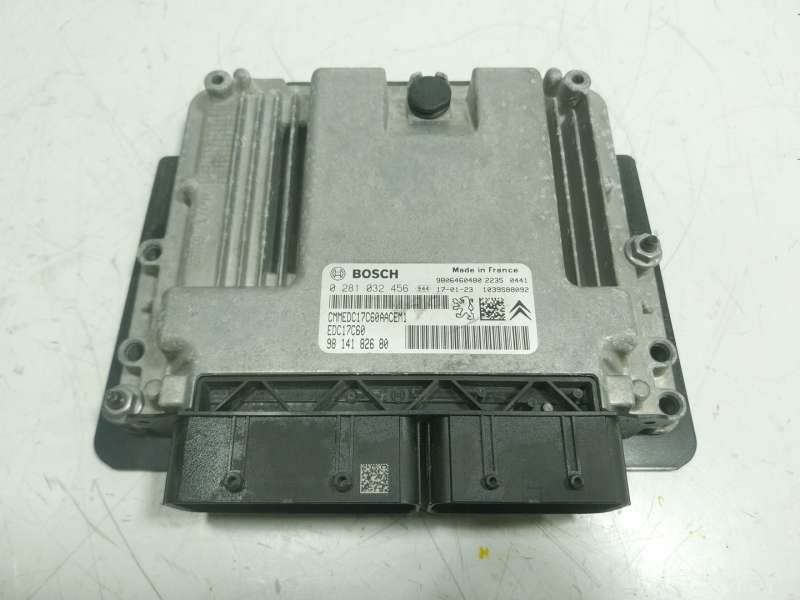 Recambio de centralita motor uce para peugeot partner furgoneta/monovolumen 1.6 hdi referencia OEM IAM  9814182680 