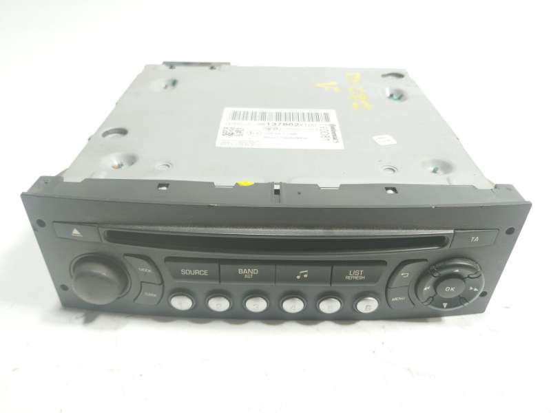 Recambio de sistema audio / radio cd para peugeot partner furgoneta/monovolumen 1.6 hdi referencia OEM IAM  98137862 98137862XT0