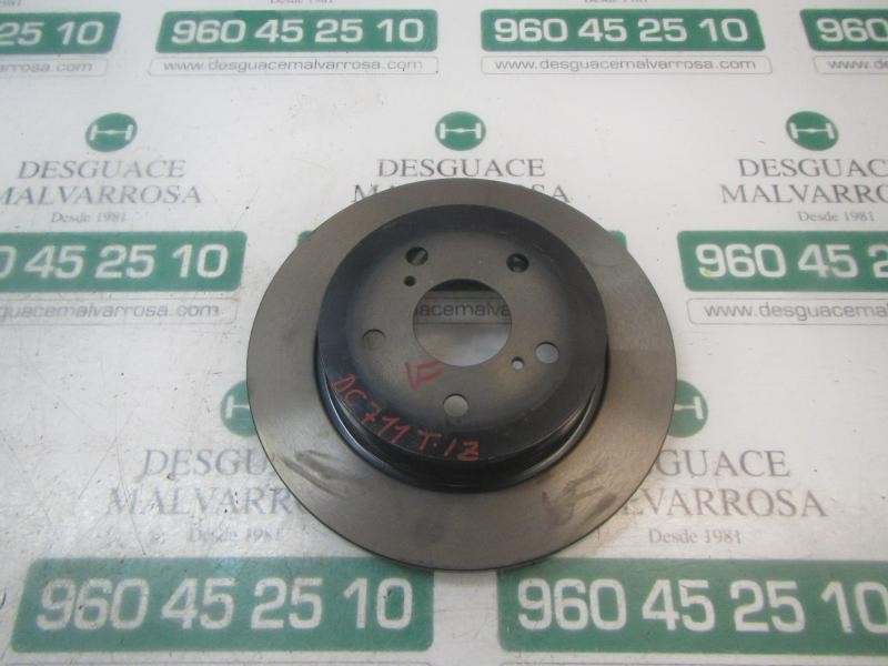 Recambio de disco freno trasero para toyota c-hr hybrid active referencia OEM IAM 42431F4020  