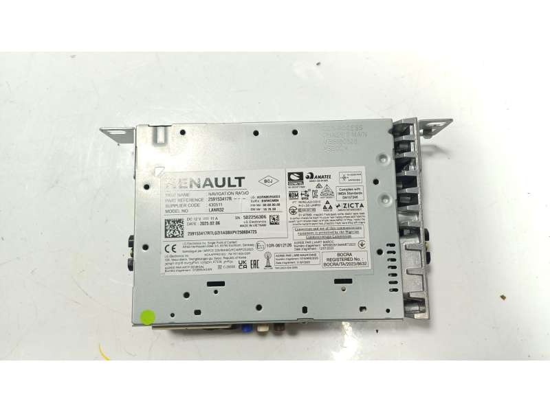 Recambio de sistema navegacion gps para mitsubishi asx (vsx_, vse_) 1.3 mhev (vsxg3) referencia OEM IAM  259153417R 