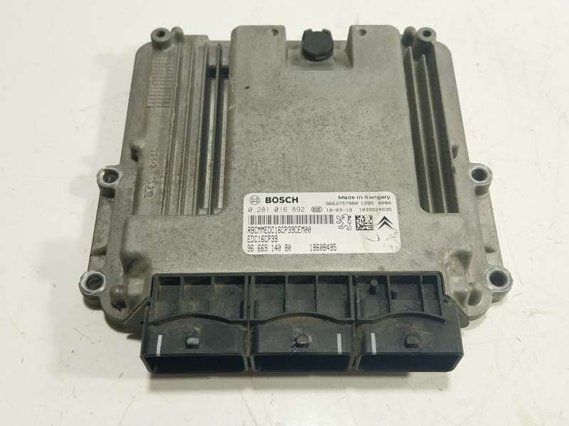 Recambio de centralita motor uce para citroën c-crosser (vu_, vv_) 2.2 hdi referencia OEM IAM  281016892 