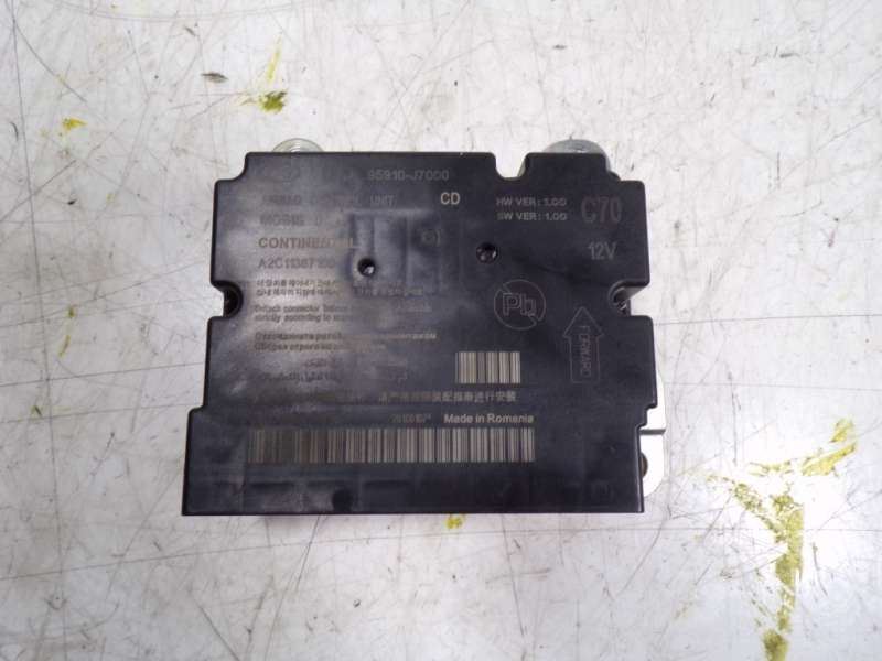 Recambio de centralita airbag para kia ceed 1.6 crdi cat referencia OEM IAM 95910J7000 95910J7000 A2C11387100