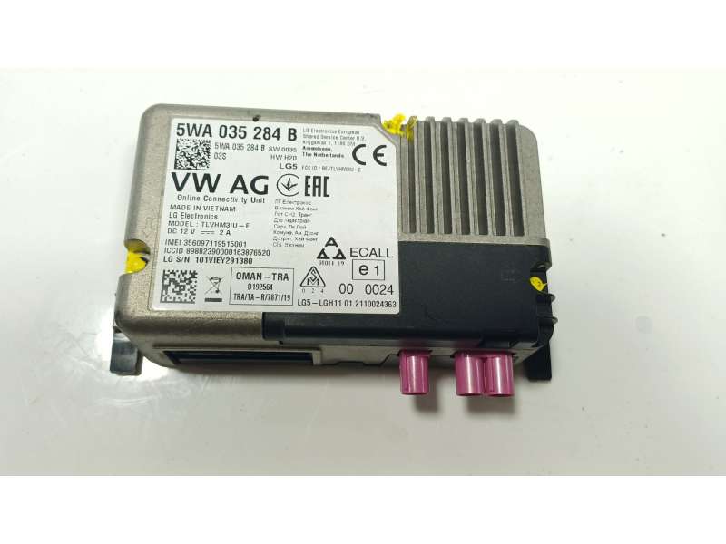 Recambio de modulo electronico para audi q3 sportback (f3n) 35 tdi referencia OEM IAM  5WA035284B 