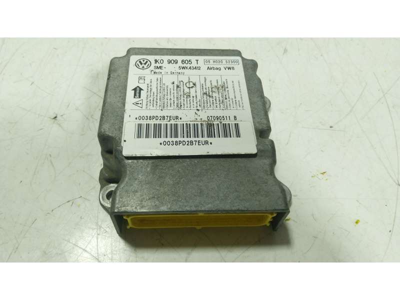 Recambio de centralita airbag para volkswagen golf v variant (1k5) 1.9 tdi referencia OEM IAM  1K0909605T 