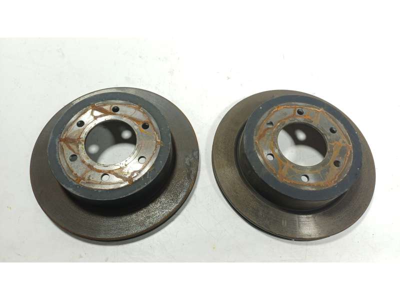 Recambio de disco freno trasero para volkswagen amarok (t1a, t1b) 3.0 tdi 4motion referencia OEM IAM 2HJ615601E  