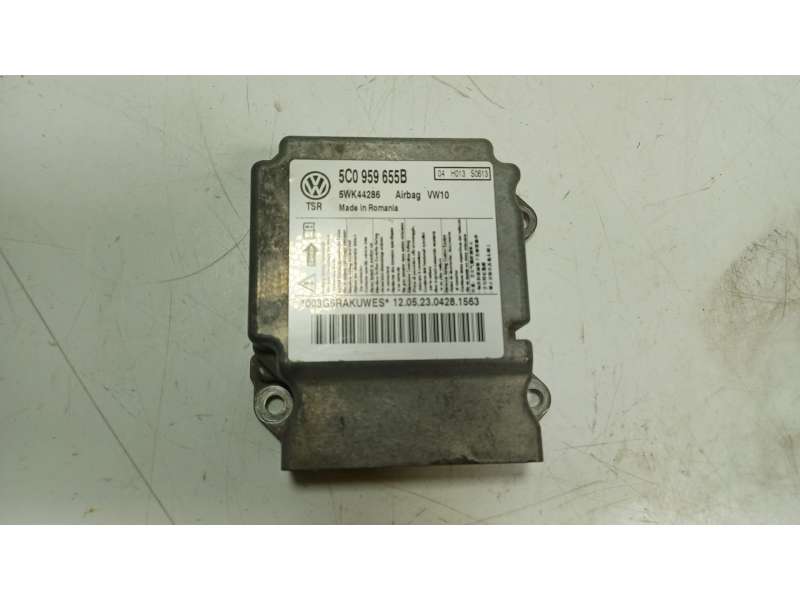 Recambio de centralita airbag para volkswagen golf vi (5k1) 2.0 tdi referencia OEM IAM 5C0959655B 5C0959655B 