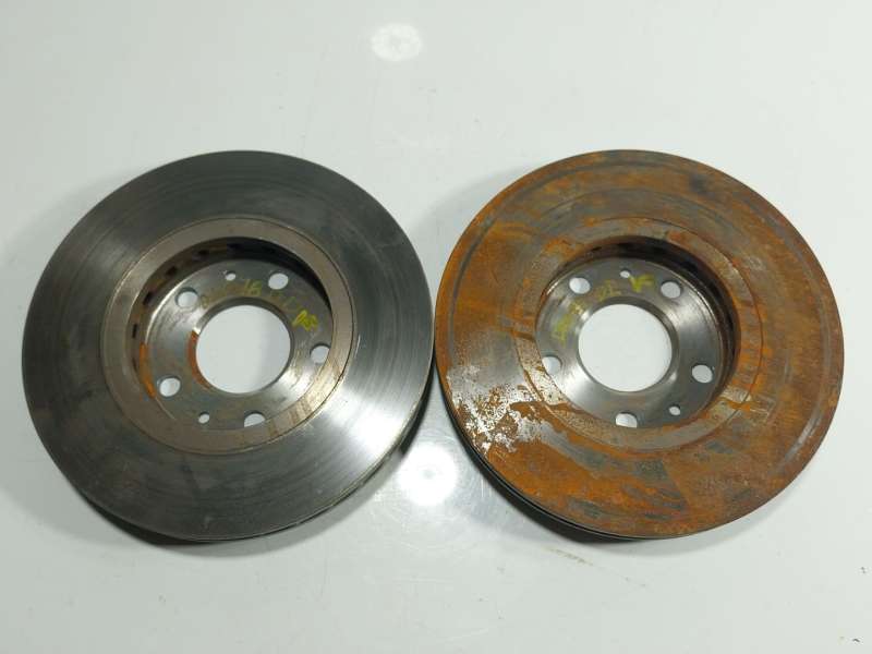 Recambio de disco freno delantero para mitsubishi asx (vsx_, vse_) 1.3 mhev (vsxg3) referencia OEM IAM MQ009166  