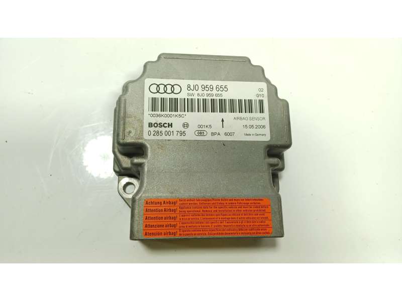 Recambio de centralita airbag para audi tt (8j3) 2.0 tfsi referencia OEM IAM 8J0959655 8J0959655 