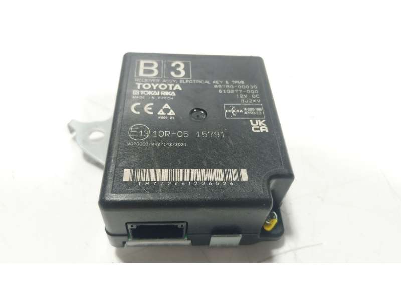 Recambio de modulo electronico para toyota yaris (_p21_, _pa1_, _ph1_) 1.5 hybrid (mxph10) referencia OEM IAM 897B00D030 897B00D