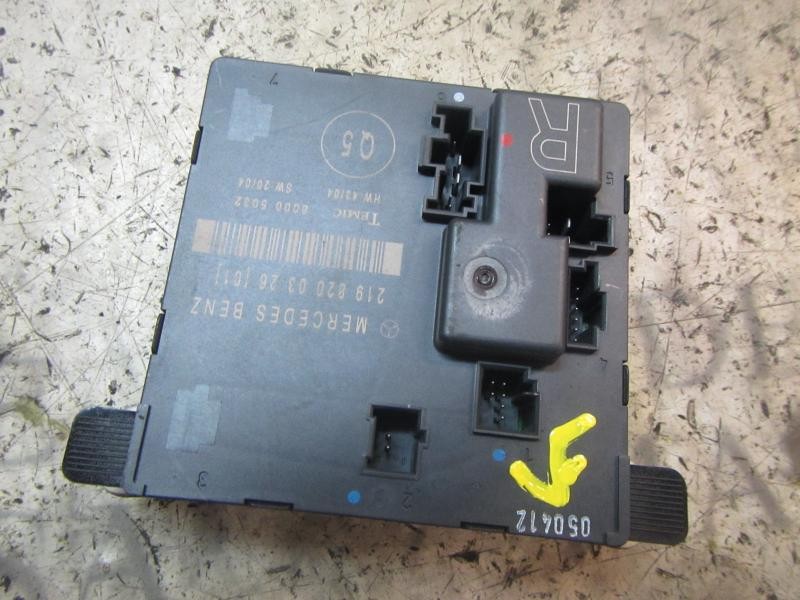 Recambio de modulo electronico para mercedes-benz clase cls (w219) 3.5 v6 cat referencia OEM IAM A2198200326 A2198200326 0000503