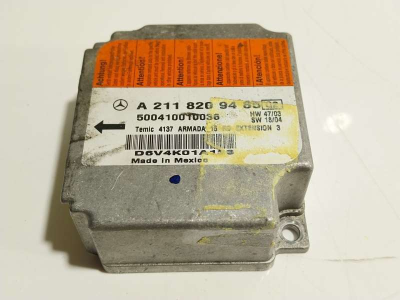 Recambio de centralita airbag para mercedes-benz cls (c219) cls 350 (219.356) referencia OEM IAM  A2118209485 