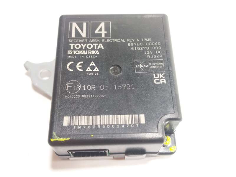Recambio de modulo electronico para toyota yaris cross (mxp_) 1.5 hybrid (mxpj10) referencia OEM IAM  897B00D040 