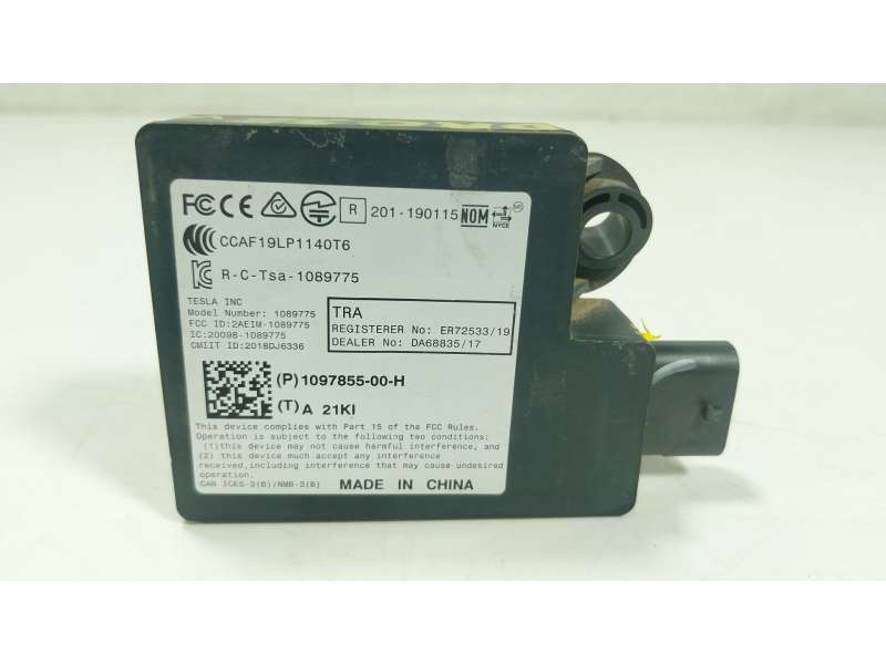 Recambio de modulo electronico para tesla model 3 ev referencia OEM IAM  109785400H 