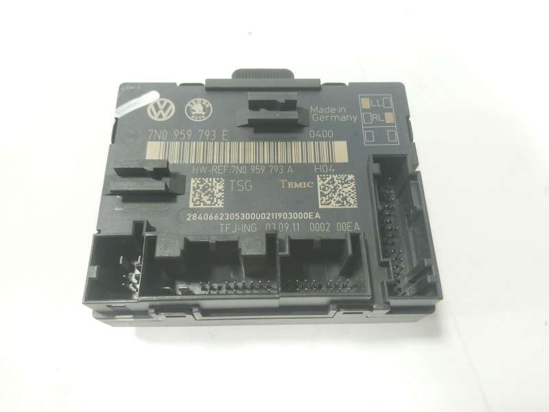 Recambio de modulo electronico para volkswagen sharan (7n1, 7n2) 2.0 tdi referencia OEM IAM  7N0959793E 