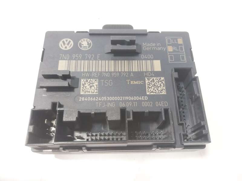Recambio de modulo electronico para volkswagen sharan (7n1, 7n2) 2.0 tdi referencia OEM IAM  7N0959792E 
