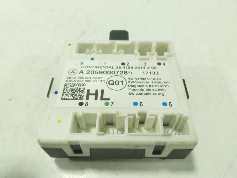 Recambio de modulo electronico para mercedes-benz clase c t-model (s205) c 180 (205.240) referencia OEM IAM  A2059000728 