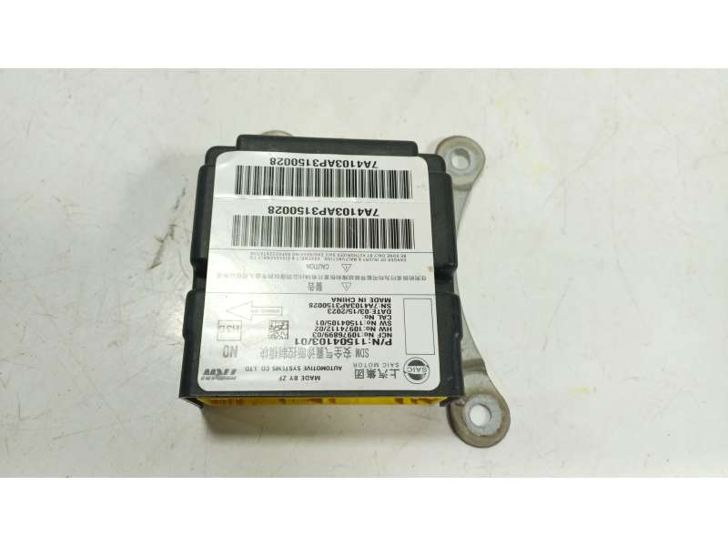 Recambio de centralita airbag para mg mg 4 (eh32) ev referencia OEM IAM  11504103 