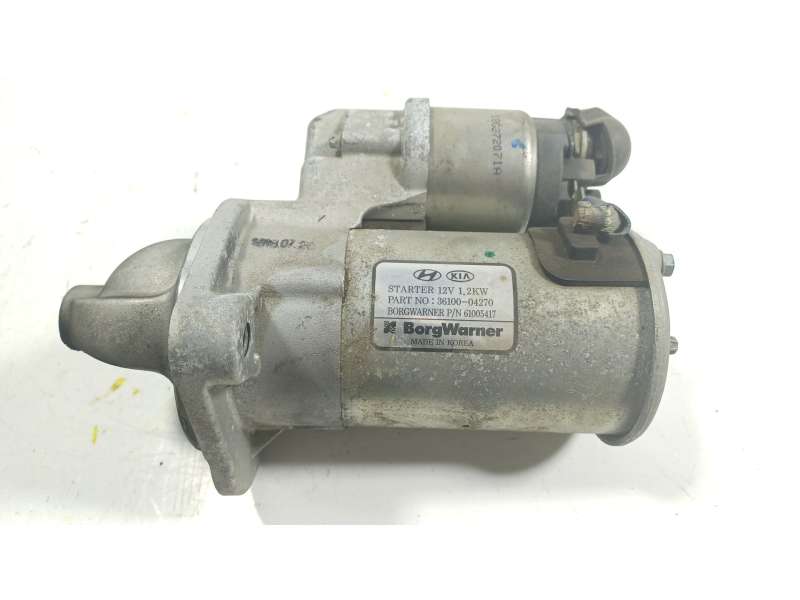 Recambio de motor arranque para hyundai i20 ii (gb, ib) 1.0 t-gdi referencia OEM IAM  3610004270 