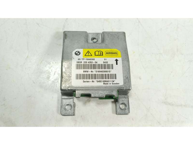 Recambio de centralita airbag para bmw z4 roadster (e85) 2.2 i referencia OEM IAM  65776940300 220435354