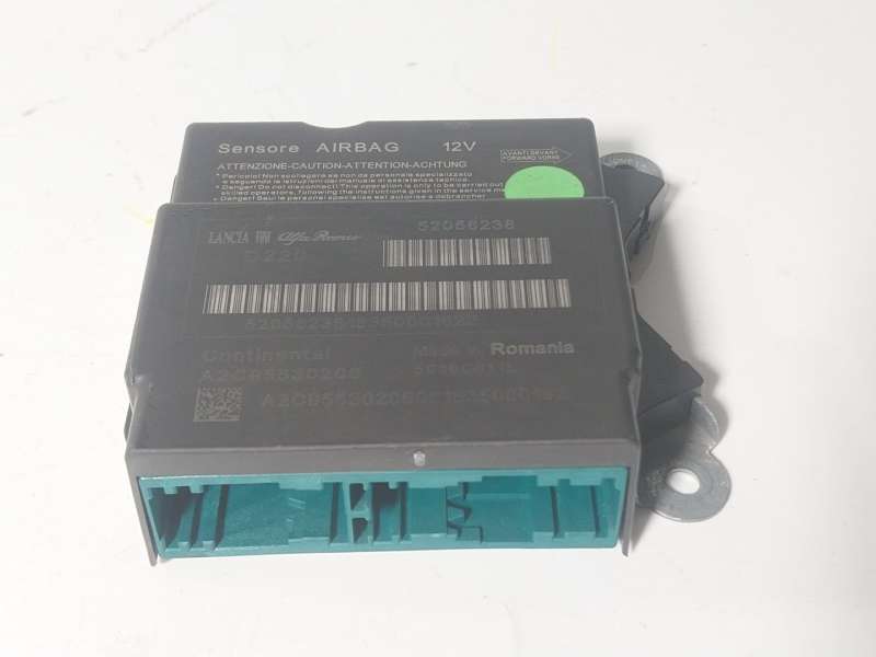 Recambio de centralita airbag para fiat 500 (312_) 1.2 (312axa1a) referencia OEM IAM  52056238 A2C95530206