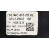 Recambio de mando climatizador para toyota proace caja/chasis (mdz_) 2.0 d4d (mdza) referencia OEM IAM  98340416 35252502