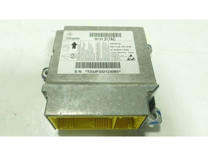 Recambio de centralita airbag para fiat freemont (345_) 2.0 jtd referencia OEM IAM  68139317AC 