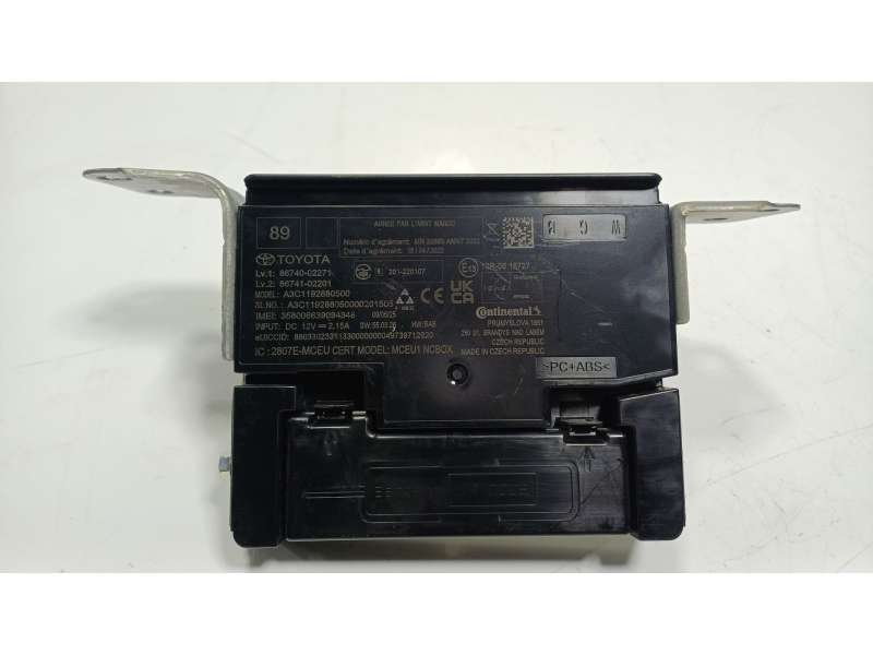 Recambio de modulo electronico para toyota c-hr 1.8 16v hev referencia OEM IAM  8674002271 8674102201