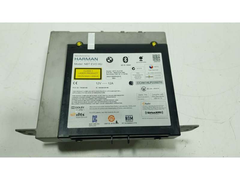 Recambio de sistema audio / radio cd para bmw x5 (f15, f85) sdrive 25 d referencia OEM IAM  4277143136 6434AB140