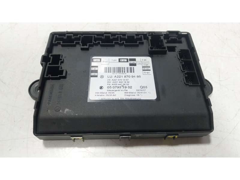 Recambio de modulo electronico para mercedes-benz clase s (w221, v221) s 500 4-matic (221.086, 221.186) referencia OEM IAM  A221