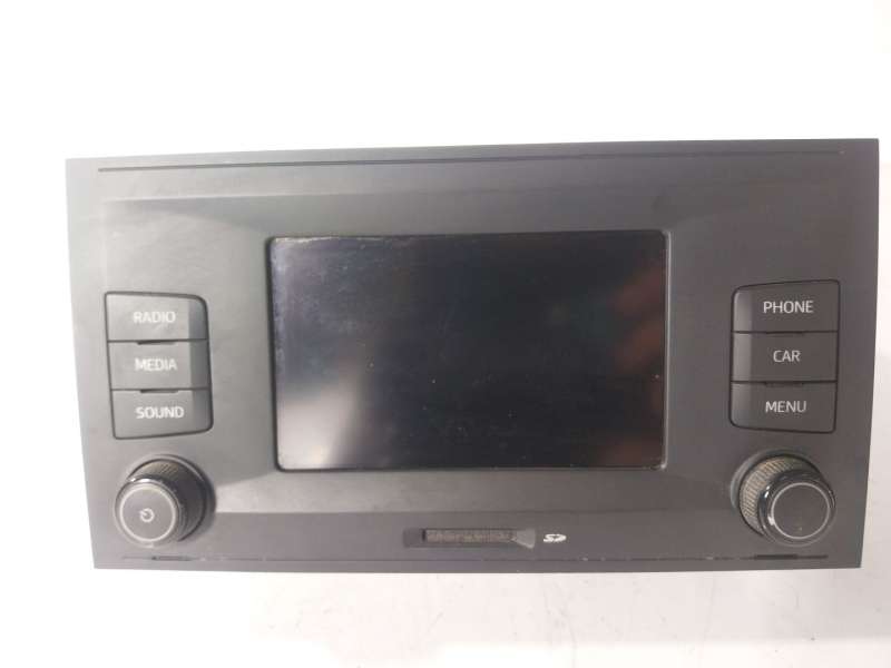 Recambio de sistema audio / radio cd para seat leon (5f1) 1.6 tdi referencia OEM IAM  5F0035871B 