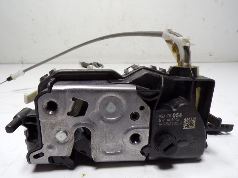 Recambio de cerradura puerta trasera derecha para citroën c-elysée 1.6 hdi fap referencia OEM IAM 9675505480 755054 