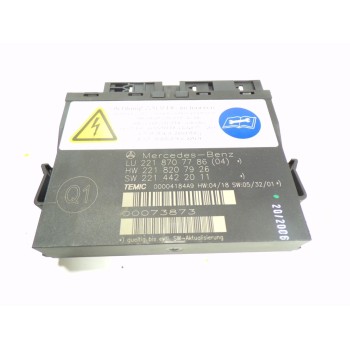 MODULO ELECTRONICO A2218705085 A2218707786 00004184A9