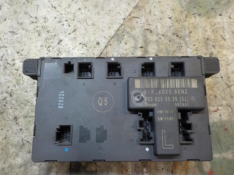 Recambio de modulo electronico para mercedes-benz clase c (w203) sportcoupe 2.2 cdi cat referencia OEM IAM A2038205526  