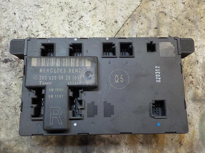 Recambio de modulo electronico para mercedes-benz clase c (w203) sportcoupe 2.2 cdi cat referencia OEM IAM A2038205626  